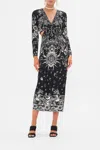 Camilla Cut Out Jersey Dress With Hardware Tales Of Tattoo In Black