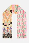 Camilla Double Sided Neck Scarf Club Cinemania In Black