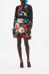 Camilla Drop Sleeve Shirt Dress A Still Life In Black
