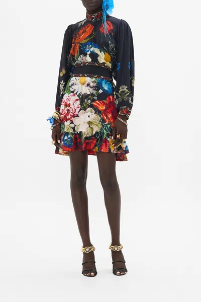 Camilla Drop Sleeve Shirt Dress A Still Life In Black