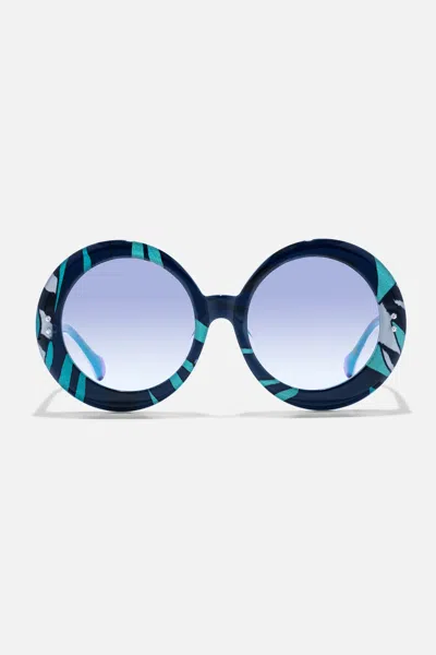 Camilla Editor In Chief Sunglasses Vividly Venice In Blue