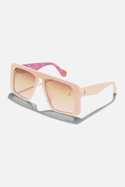 Camilla Fully Booked Sunglasses Ballet / Mono Print In Pink