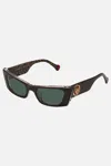 Camilla Harbour Views Sunglasses Dark Burgundy