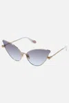 Camilla Head In The Clouds Sunglasses Gold / Nude
