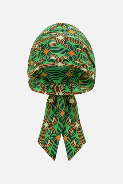Camilla Headscarf Good Vibes Generation In Green