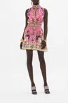 Camilla Floral Printed Silk Minidress