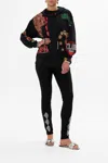Camilla Hoody With Pockets Electric Loveland In Black/red