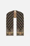 Camilla Jacquard Scarf Tether Me Not In Black