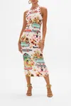 Camilla Jersey Tank Dress Princess In Print In White