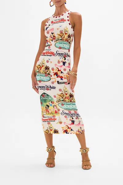 Camilla Jersey Tank Dress Princess In Print In White