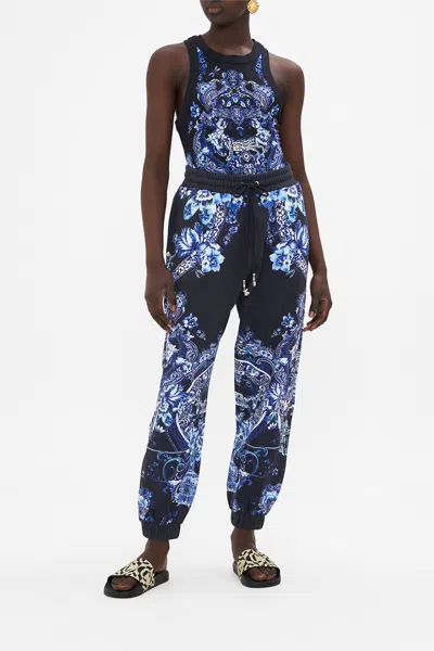 Camilla Jersey Track Pant Delft Dynasty In Navy