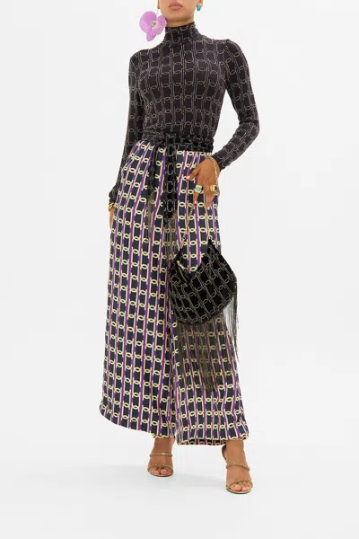 Camilla Jersey Turtleneck Film Diva In Black