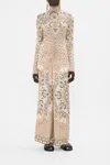 Camilla Jersey Turtleneck Grotto Goddess In Beige