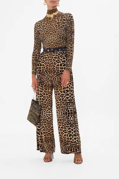 Camilla Jersey Turtleneck Soul Of A Star Gazer In Brown