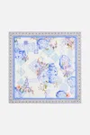 Camilla Large Square Cushion Paint Me Positano In Blue