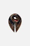 Camilla Large Square Scarf A Night At The Opera In Black