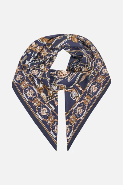 Camilla Large Square Scarf Dance With The Duke In Multi