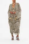 Camilla Layer With Centre Back Panel Mosaic Muse In Brown/grey