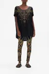 Camilla Leggings Masked At Moonlight In Black