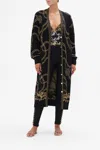 Camilla Long Cocoon Cardigan Jealousy And Jewels In Black