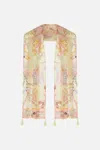 Camilla Long Scarf Cosmic Tuscan In Green