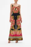 Camilla Lounge Pant Ciao Palazzo In Black/gold/