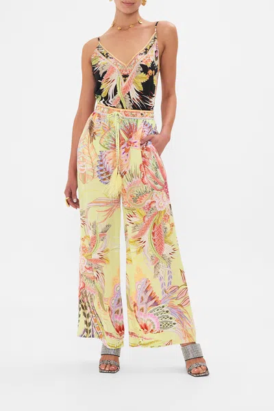 Camilla Lounge Pant Cosmic Tuscan In Green