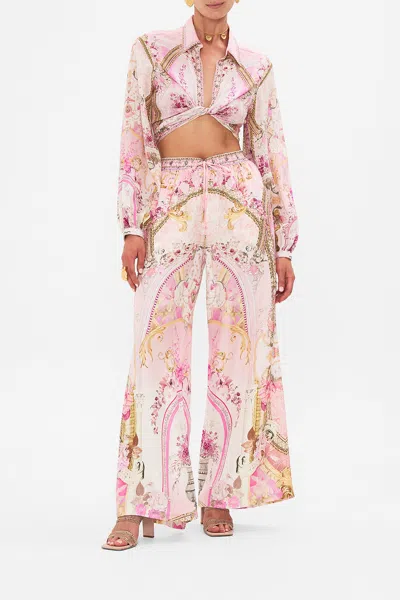 Camilla Lounge Pant Fresco Fairytale In Pink
