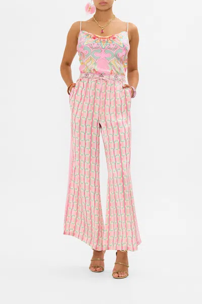 Camilla Lounge Pant Tea With Tuschinski In Pink