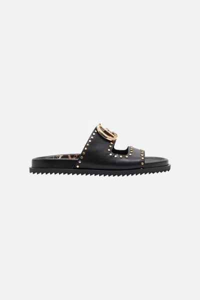 Camilla Lucia Cf Buckle Sandal Coast To Coast In Black