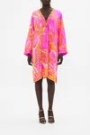 Camilla Metal Eyelet Kaftan A Heart That Flutters In /purple
