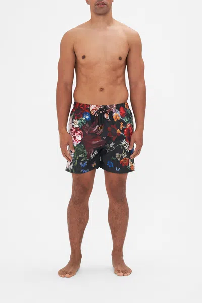 Camilla Mid Length Boardshort A Still Life In Black