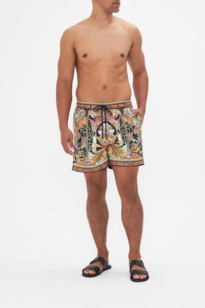 Camilla Mid Length Boardshort Day Trippin In Multi