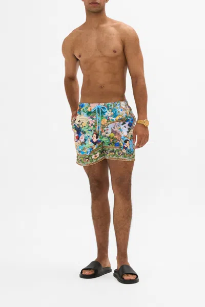 Camilla Mid Length Boardshort The Kindest One Of All In Green