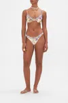 Camilla Mini Regular Pant Friends With Frescos In White