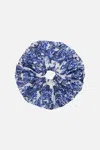 Camilla Oversized Scrunchie Glaze And Graze In Blue/white