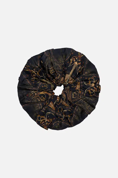 Camilla Oversized Scrunchie Nouveau Noir In Black