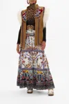 Camilla Oversized Suede Gilet Volendam Dolls In Brown