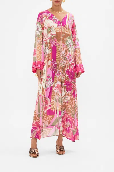 Camilla Pocket Kaftan With Zip A Girl Named Florence In Pink