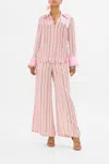 Camilla Pyjama Shirt In Tea With Tuchinski