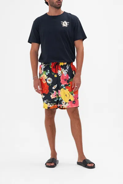 Camilla Relaxed Baggy Walk Short Divine Divinity In Black