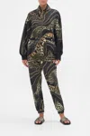 Camilla Retro Lounge Jacket Lions Mane In Black