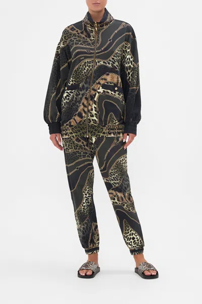 Camilla Retro Lounge Jacket Lions Mane In Black