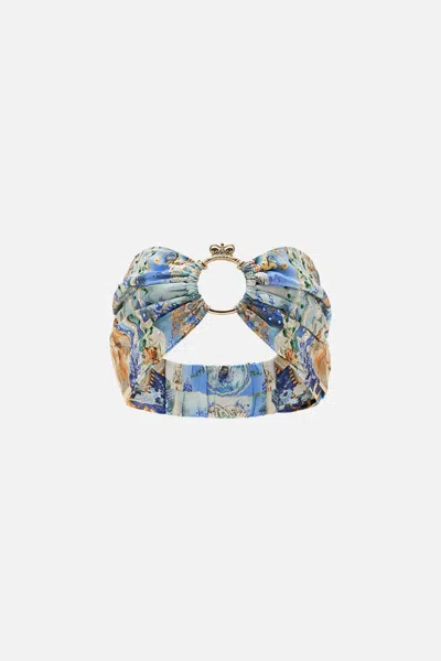 Camilla Ring Headband Views Of Vesuvius In Blue
