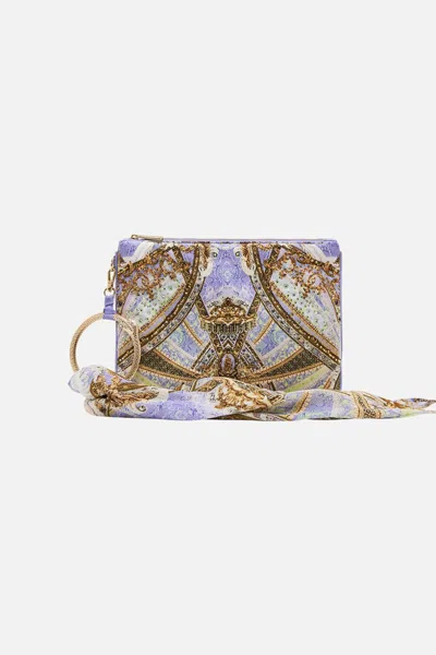 Camilla Ring Scarf Clutch Gilded Pleasures In Multi