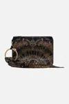 Camilla Ring Scarf Clutch Masked At Moonlight In Black