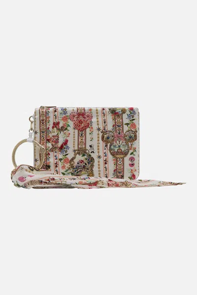 Camilla Ring Scarf Clutch Minnie Magic Forever In White