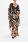 Camilla Scalloped Edge Layer Letters From A Vineyard In Black