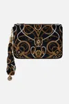 Camilla Scarf Clutch Coast To Coast In Black