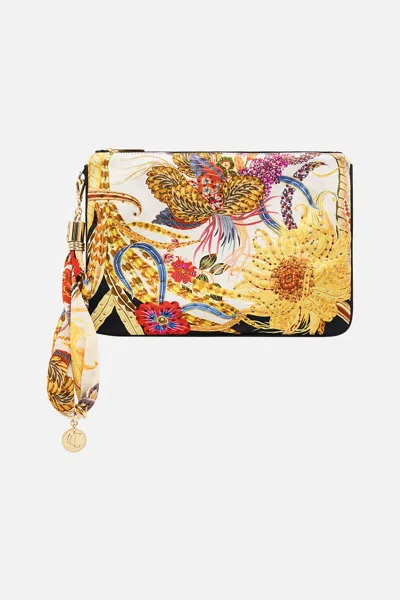 Camilla Scarf Clutch Sunflowers On My Mind In Yellow